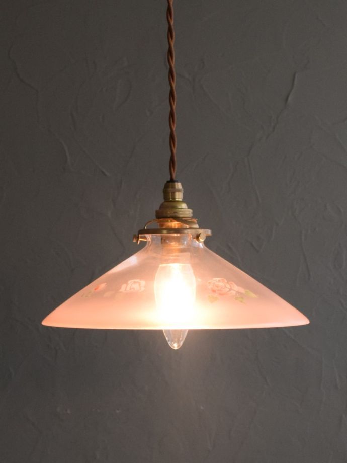 アンティーク風のペンダントライト