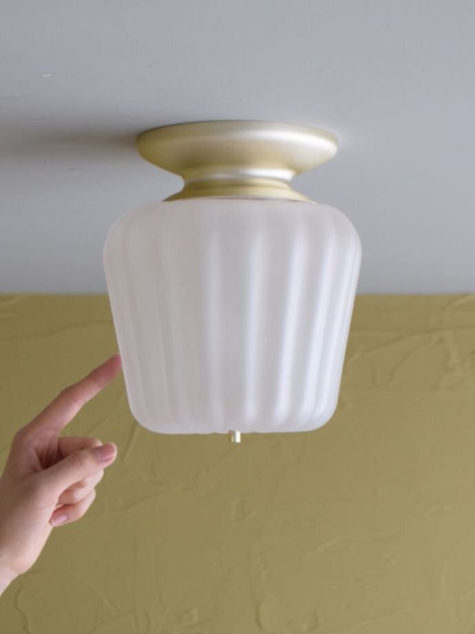 スポットライトのガラスシェード