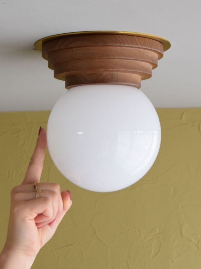 スポットライトのガラスシェード