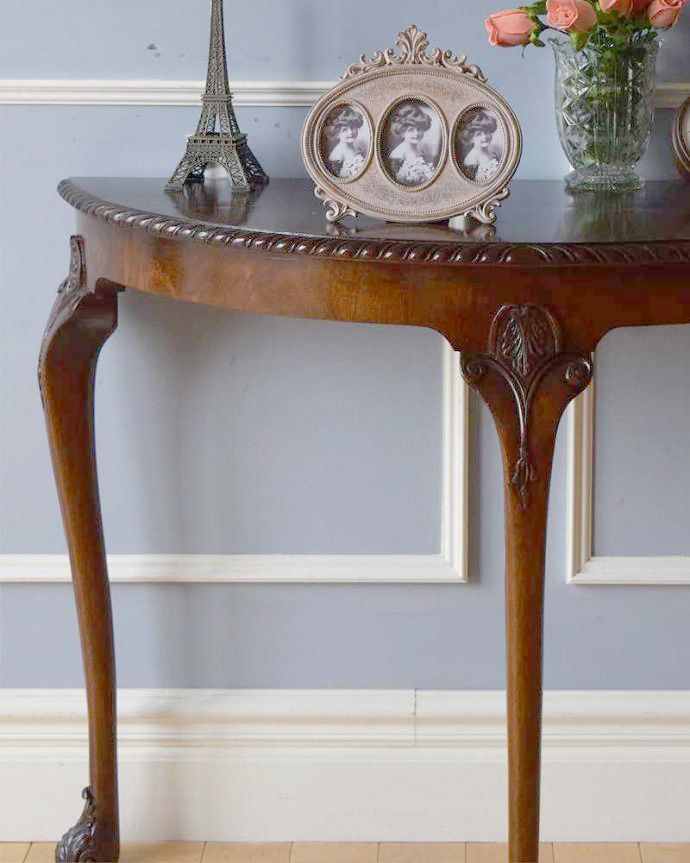 おしゃれなコンソールテーブル