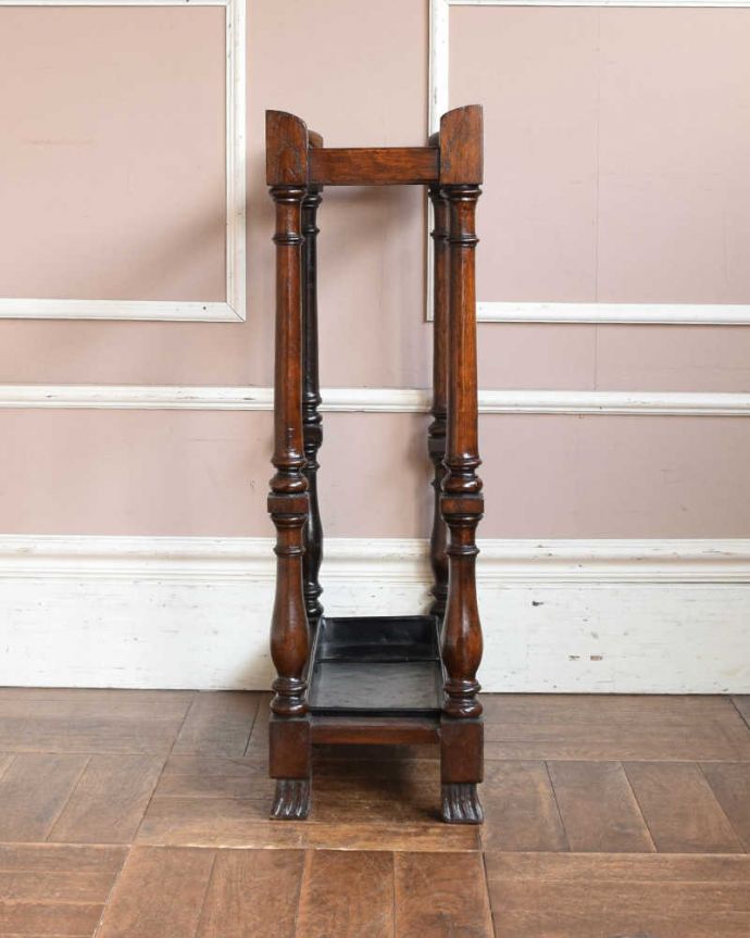 ステッキスタンドの側面