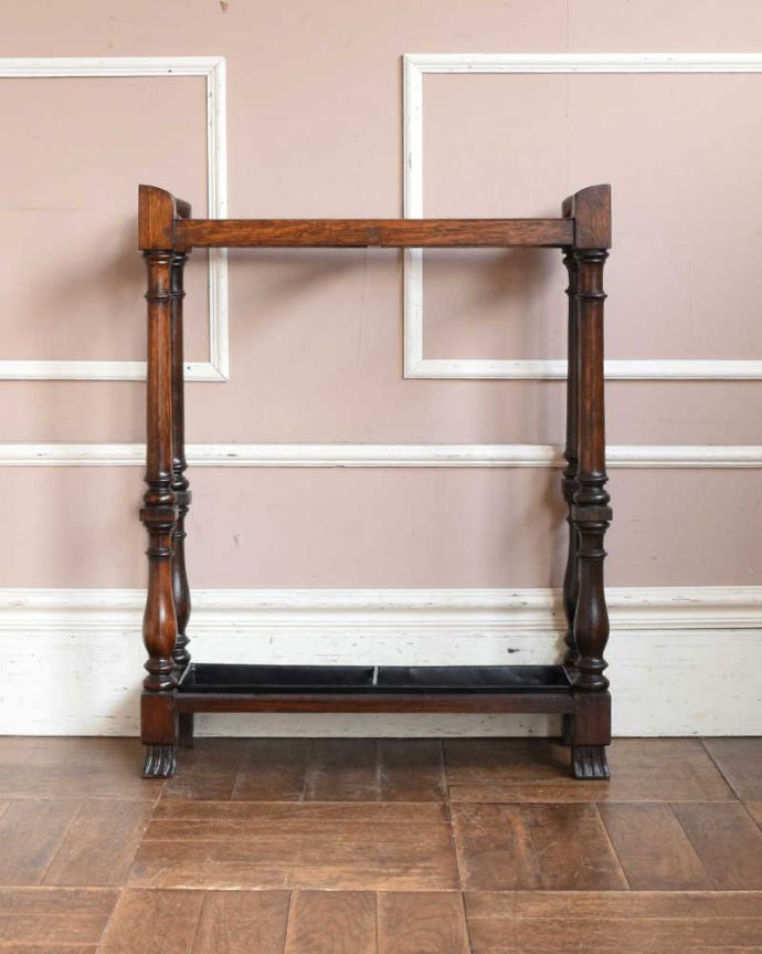 ステッキスタンドの後ろ姿