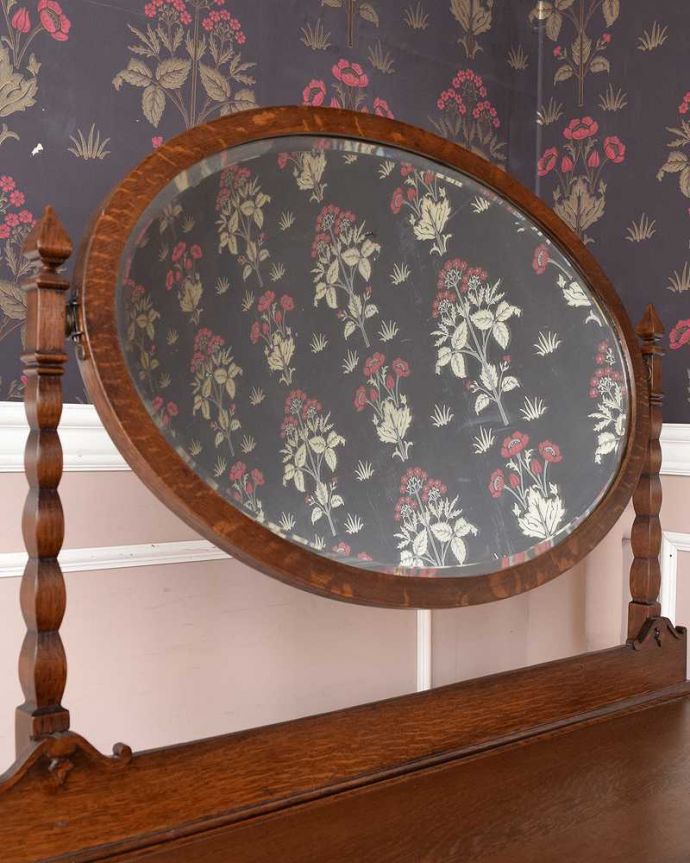 アンティークの鏡