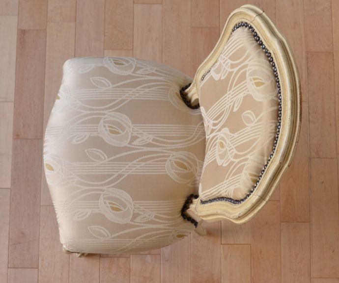 アンティークの椅子の座面