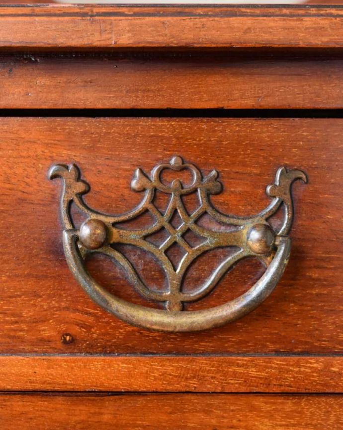 アンティークチェストの取っ手