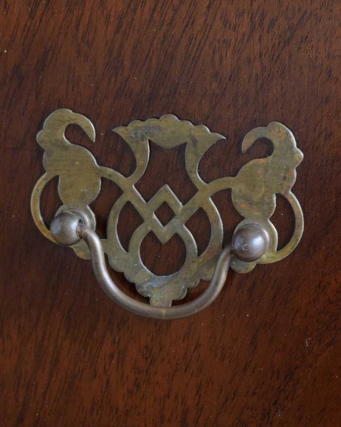 アンティークチェストの取っ手