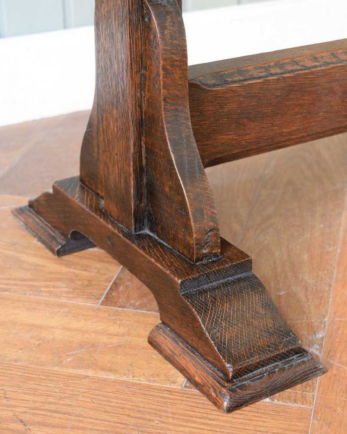 アンティーク ミラー（鏡）　アンティーク雑貨　女性らしく美しいシュバルミラー、お部屋で実用的に使えるアンティーク家具(姿見)。持ち上げなくても大丈夫！Handleのアンティークは、脚の裏にフェルトキーパーをお付けしています。(q-1919-f)