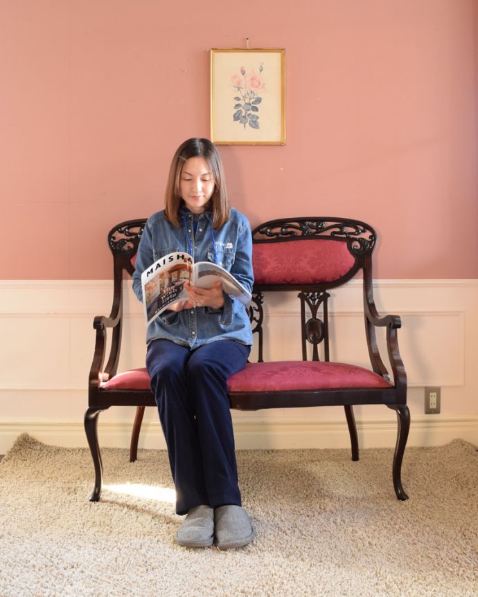 英国のアンティークセティ