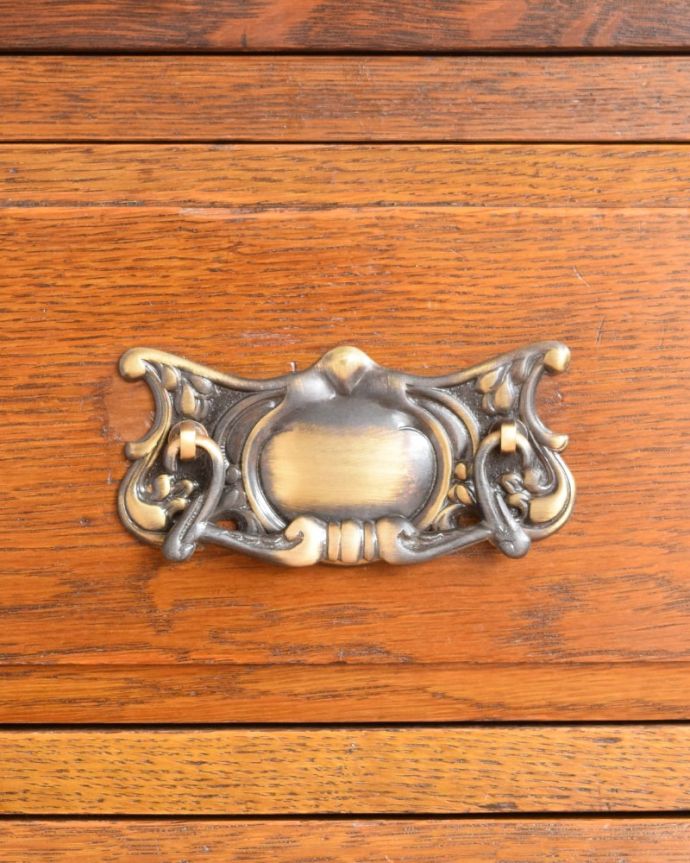 ビューロー アンティーク家具 英国から届いたアンティーク家具ステンドグラス扉のビューローブックケース。開けるたびに、ワクワクしちゃう。(q-2118-f)