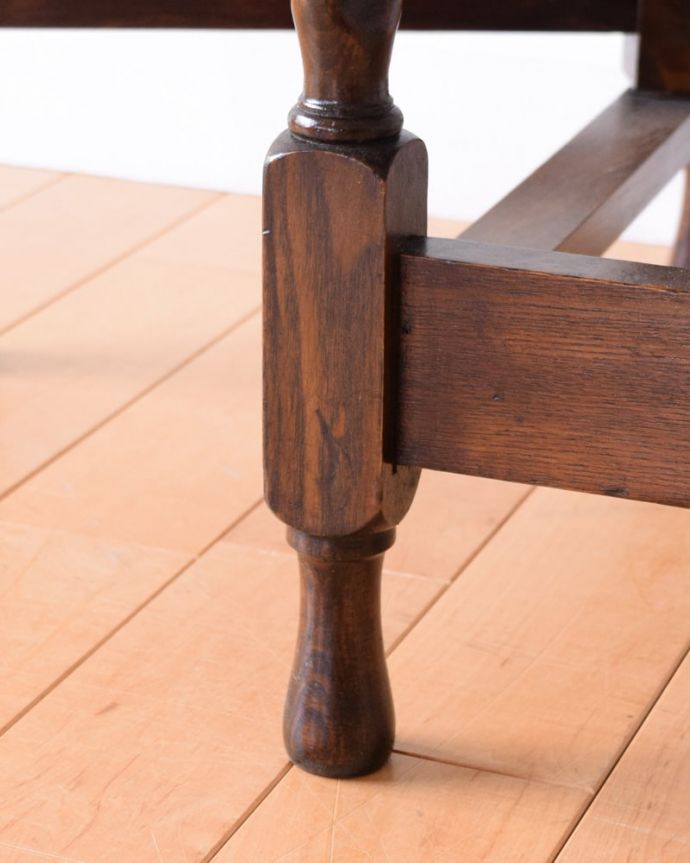 伸長式テーブルの脚