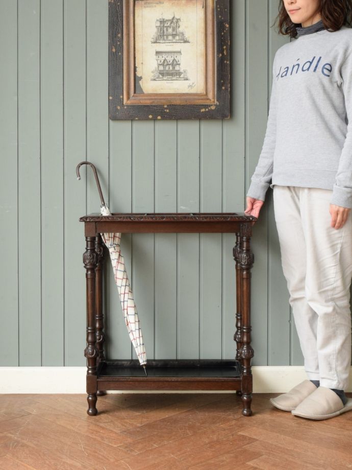 アンティークのおしゃれなステッキスタンド