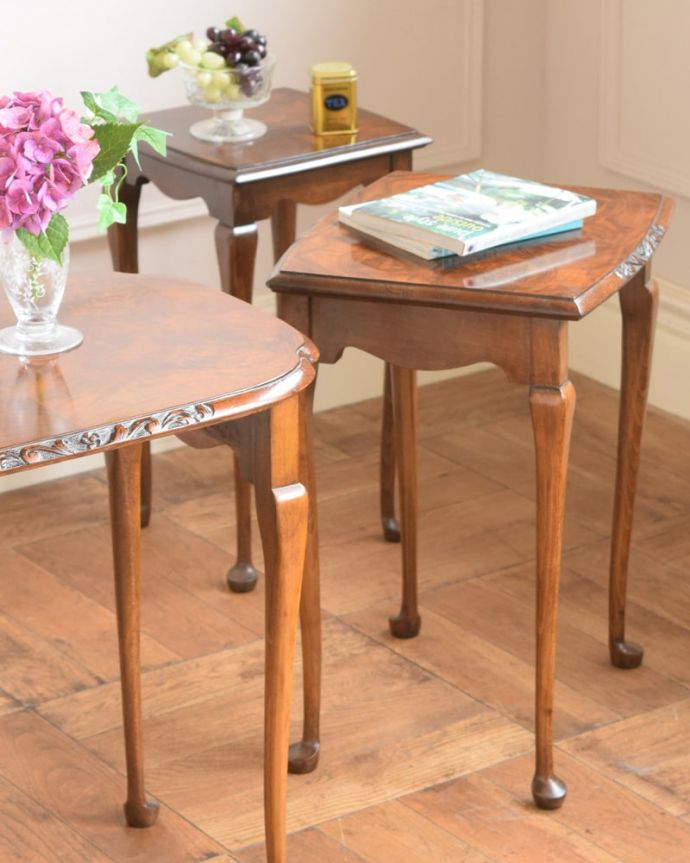 おしゃれなネストテーブル