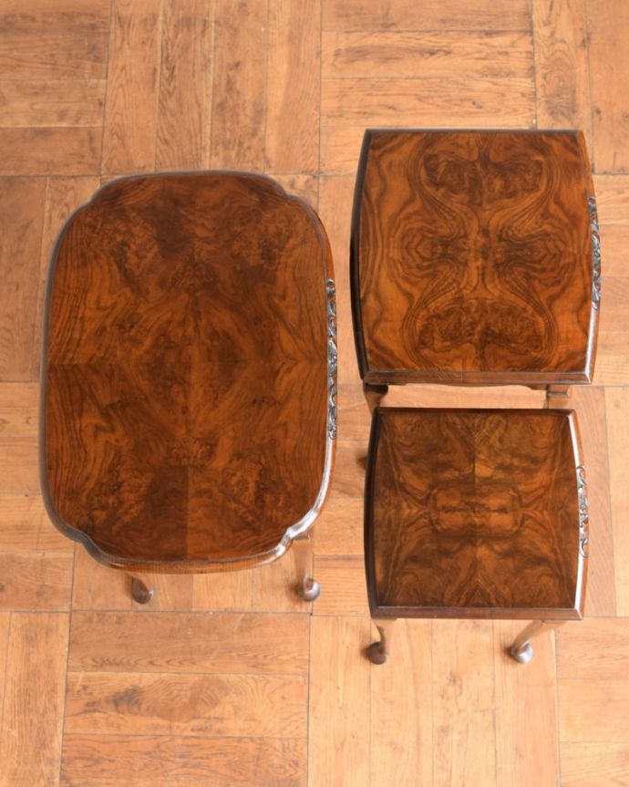 アンティークのテーブルの天板