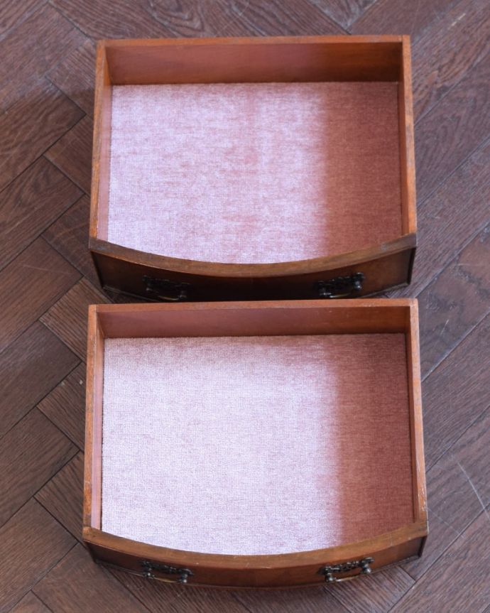 おしゃれなチェストの引き出しの中