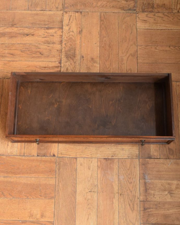 アンティークのキャビネット　アンティーク家具　キャビネット　引き出し(q-2196-f)