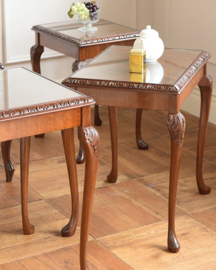 おしゃれなネストテーブル