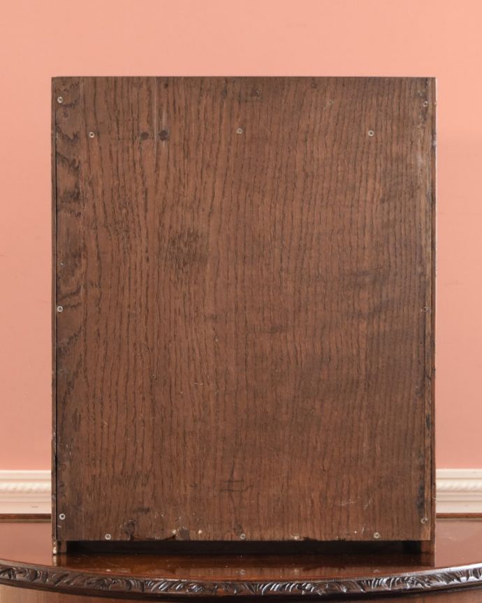 アンティークのキャビネット アンティーク家具 ウォールキャビネット 後ろ姿も見て下さい。(q-2235-f)