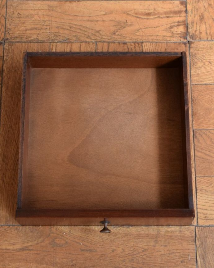 アンティークのワゴン・トローリー アンティーク家具 トロリー 引き出しの中もキレイです。(q-2236-f)