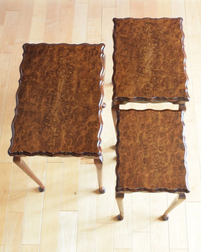 アンティークのテーブルの天板