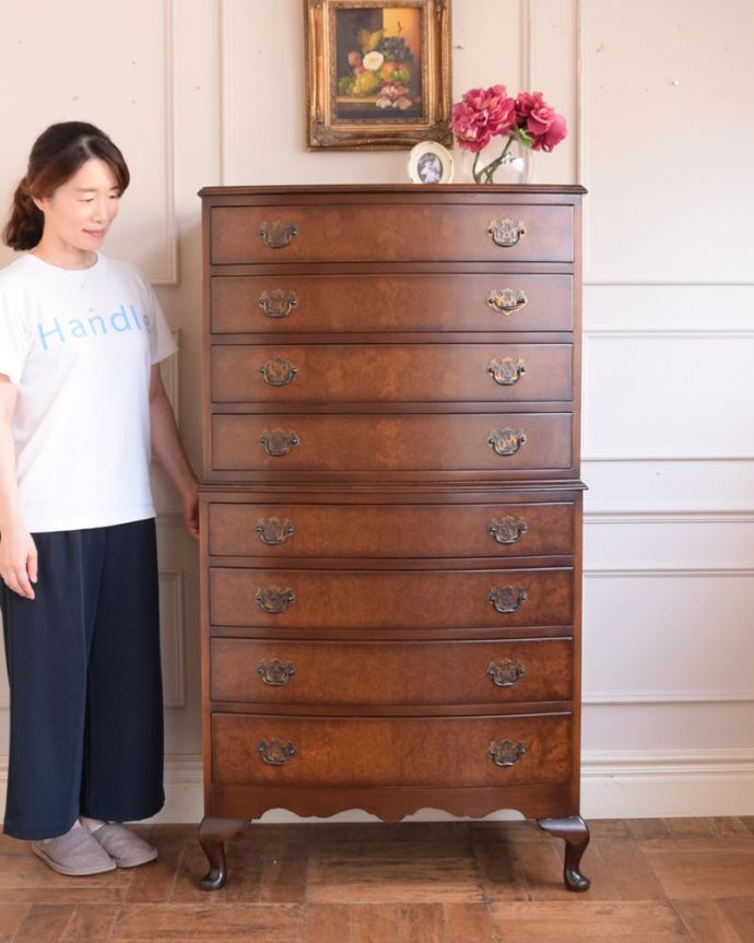 英国アンティークのチェスト