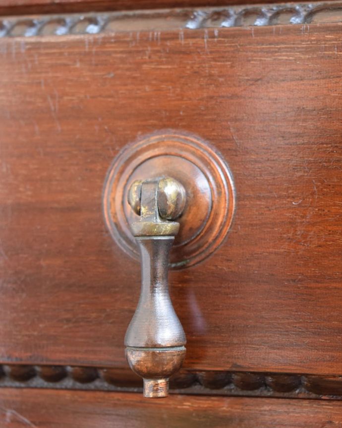 アンティークチェストの取っ手