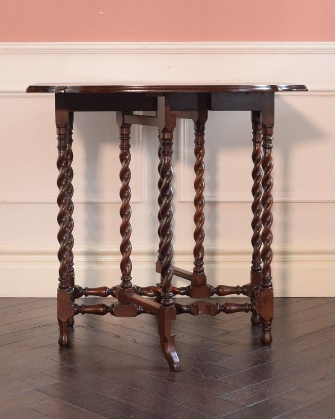 いろんな表情が楽しめるゲートレッグ