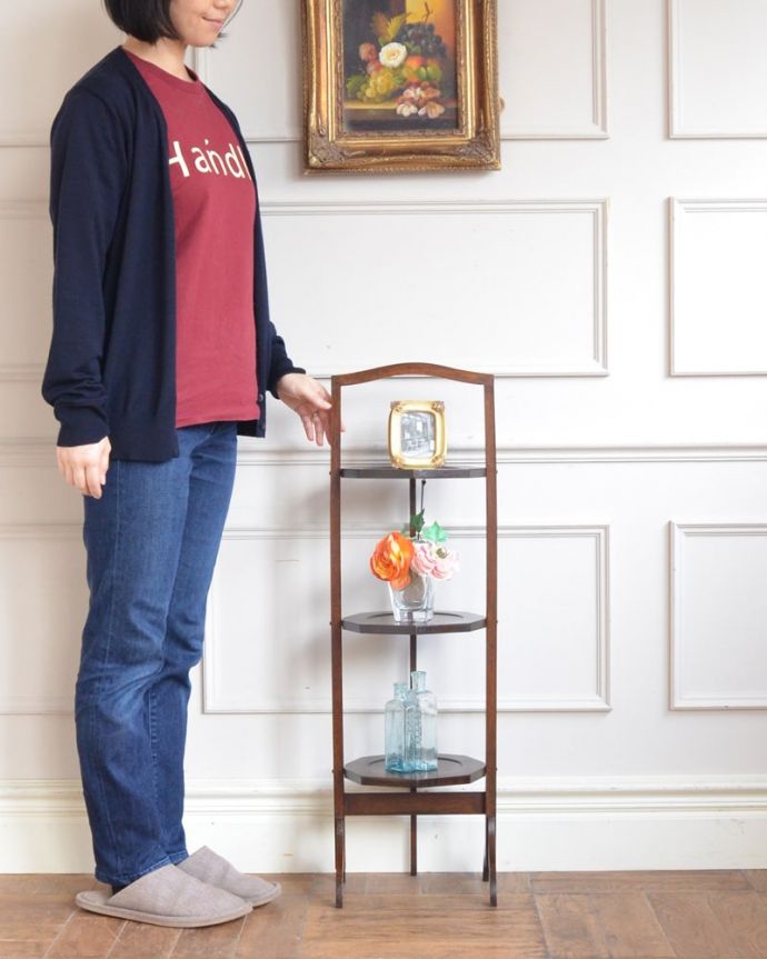 アンティークのケーキスタンド