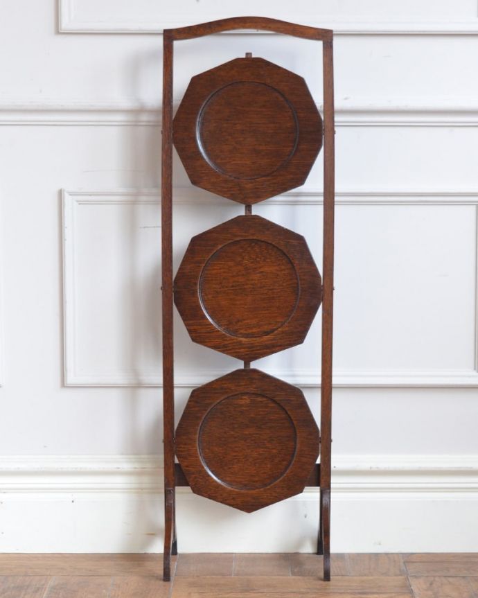 畳んだ時のケーキスタンド