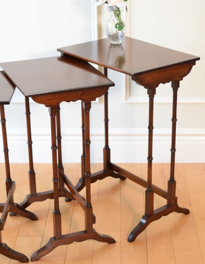 おしゃれなネストテーブル