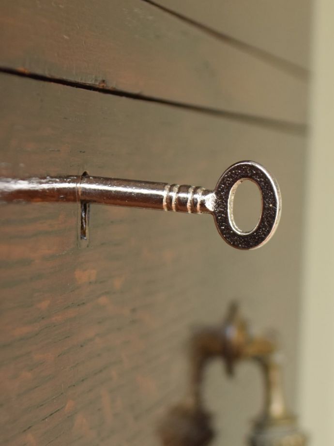 鍵もアンティークです