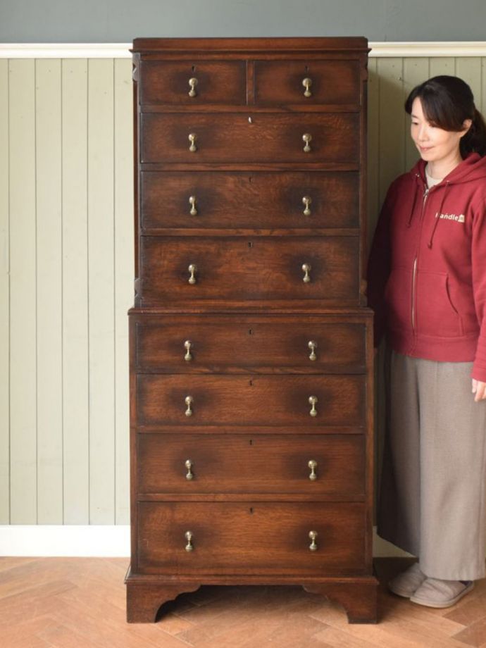 英国アンティークのチェスト