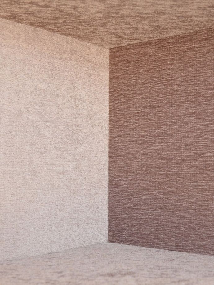 ガラスキャビネットの生地