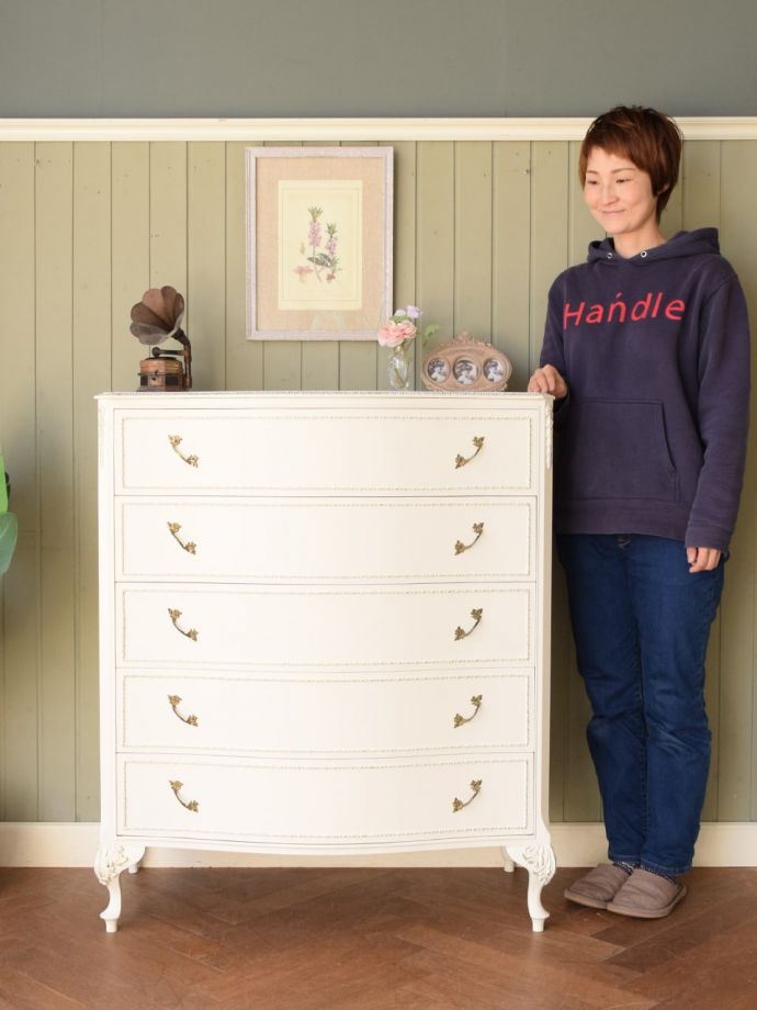 フランスのアンティークチェスト