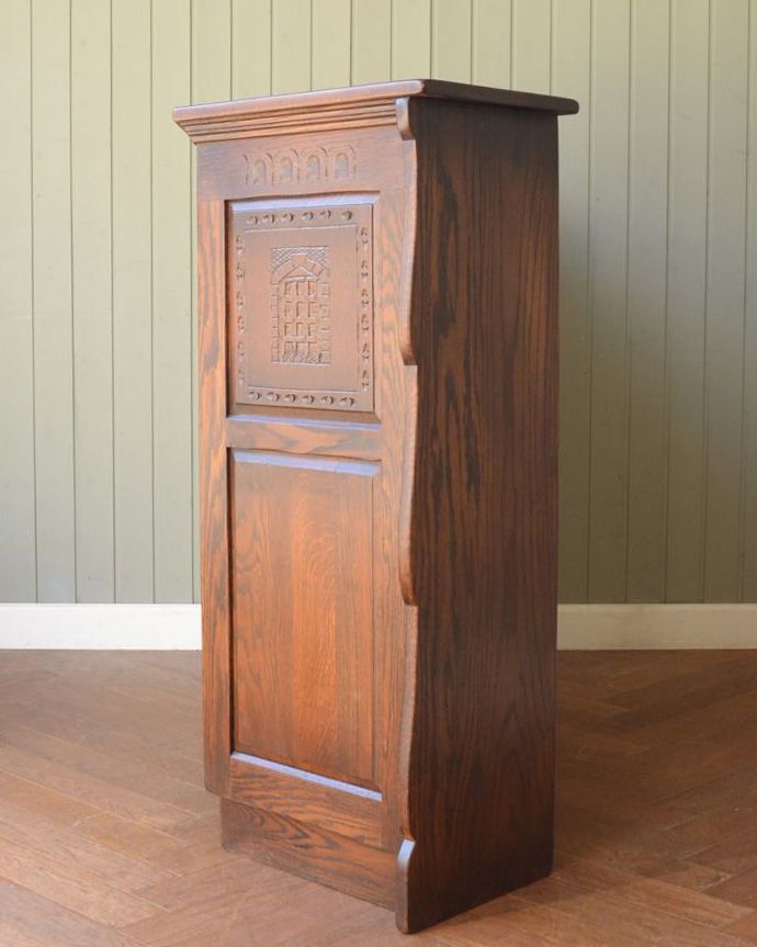 カウンターの側面