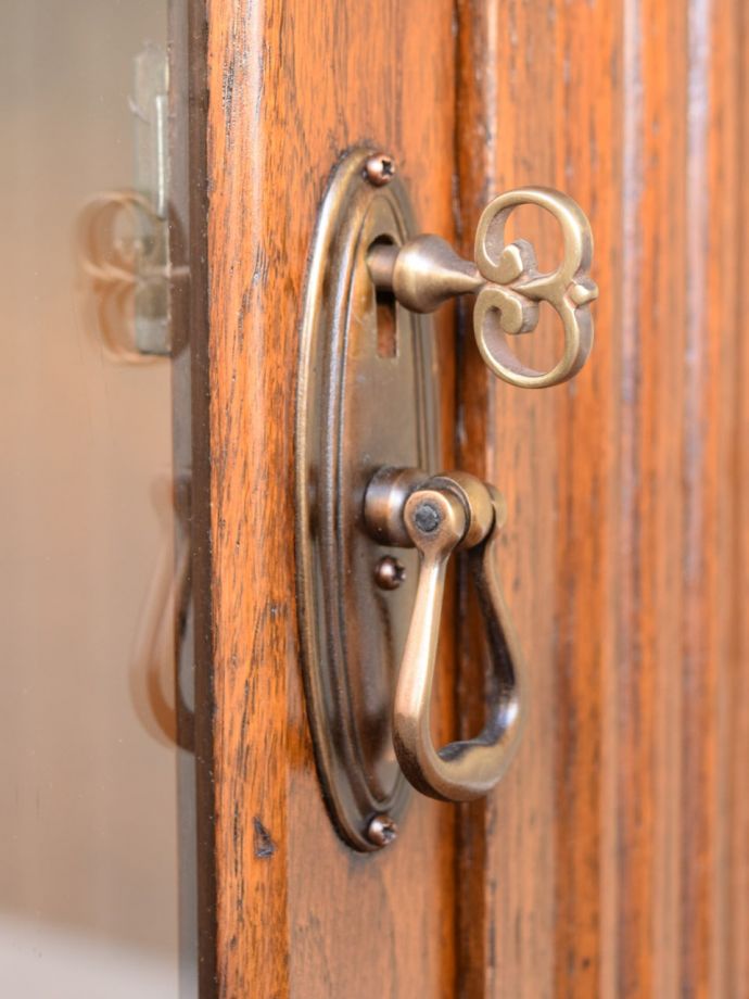 アンティークの鍵と取っ手