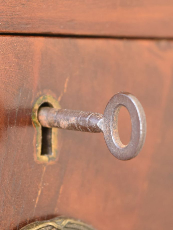 アンティークデスクのカギ