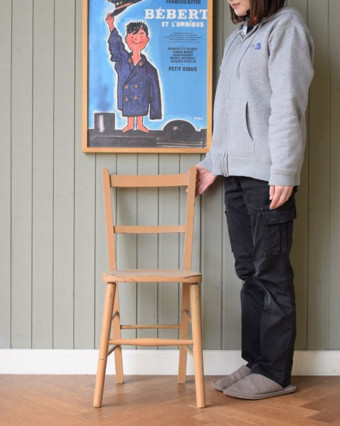 アンティークのスクールチェア