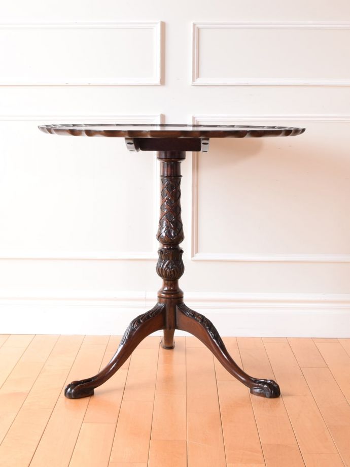 テーブルの側面