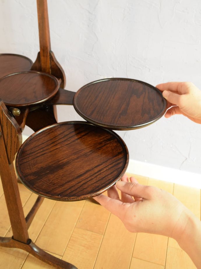 5つのトレイがついています