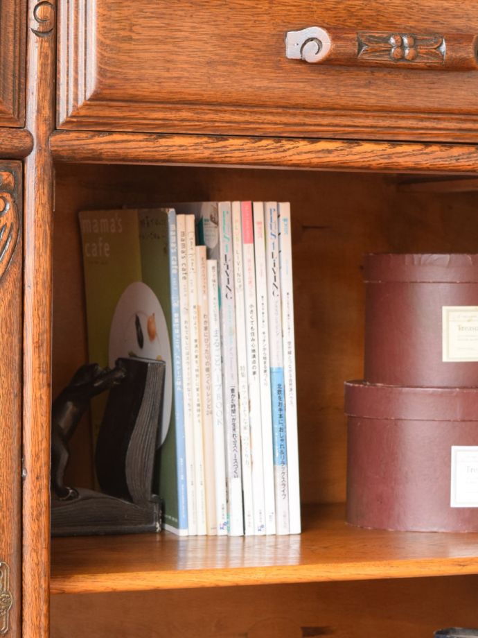 サイドボードの収納量