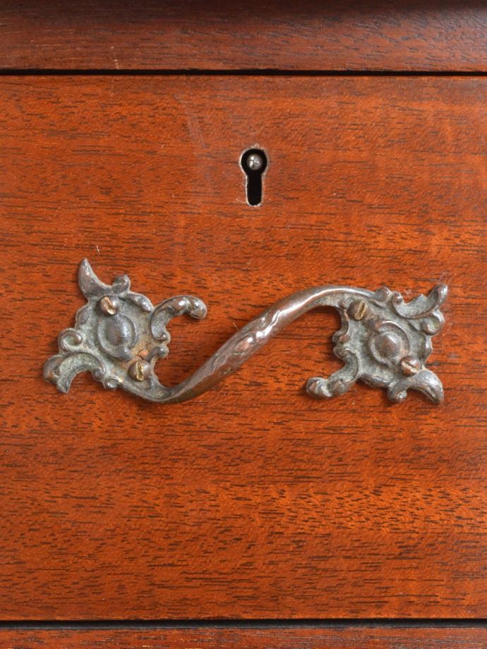 アンティークデスクの取っ手