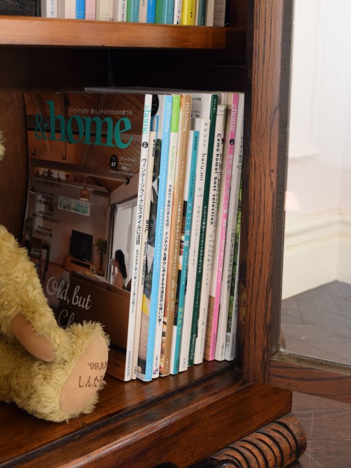 キャビネットの扉を開けると