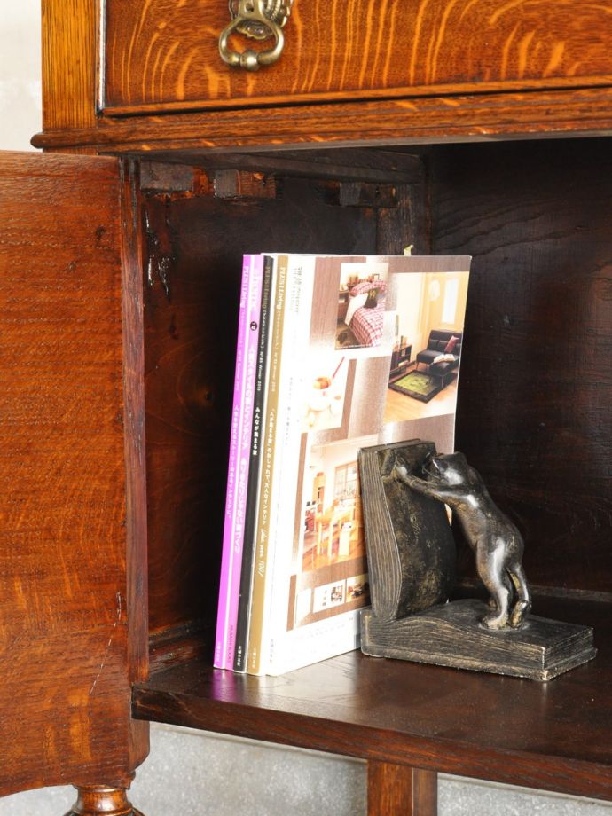 サイドボードの収納量