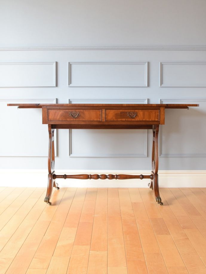 両方開いて広々と