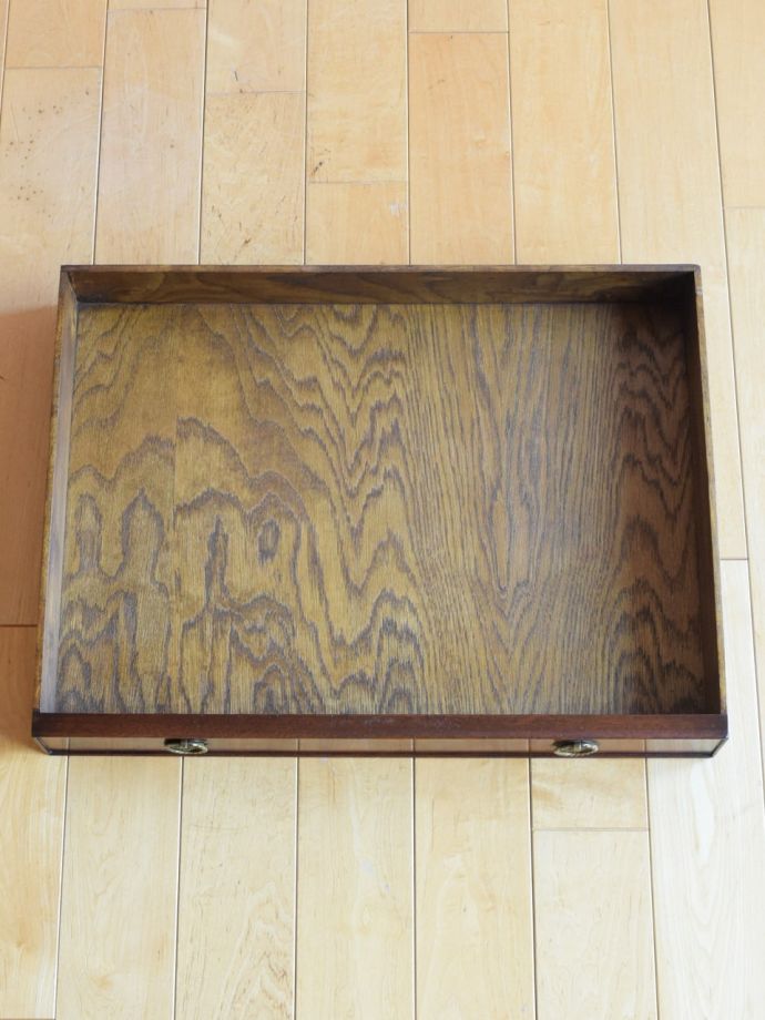 アンティークテーブルの引き出し