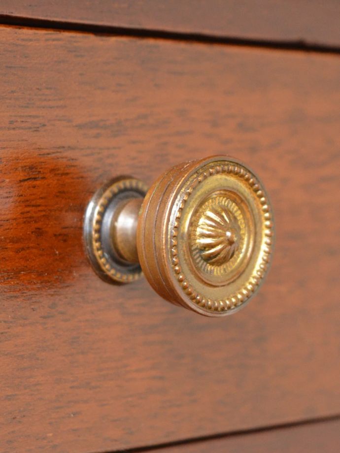 アンティークデスクの取っ手