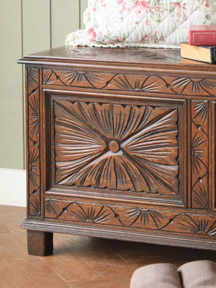 ブランケットボックスの装飾