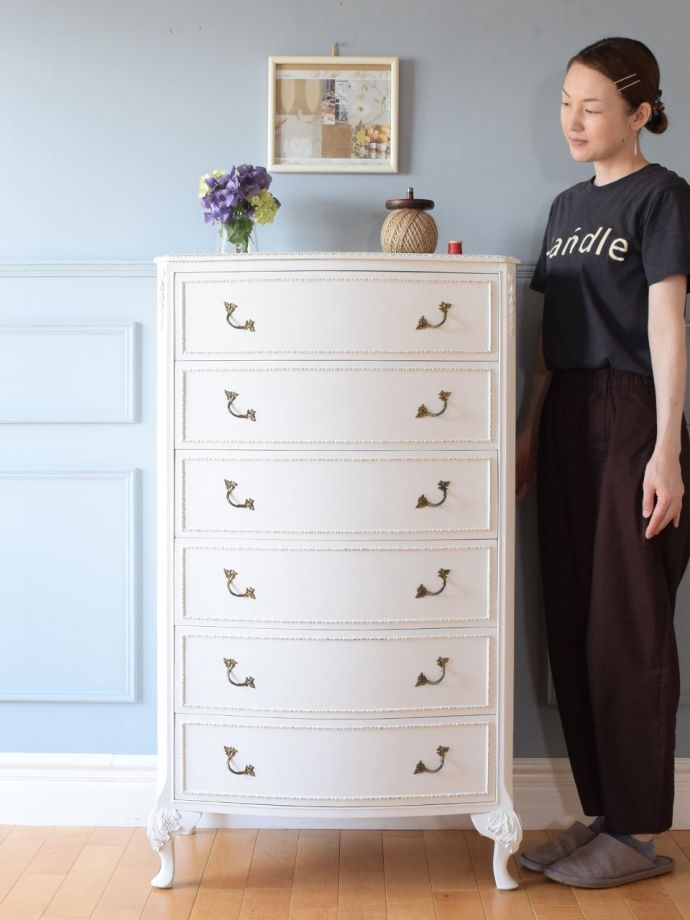 フランスのアンティークチェスト