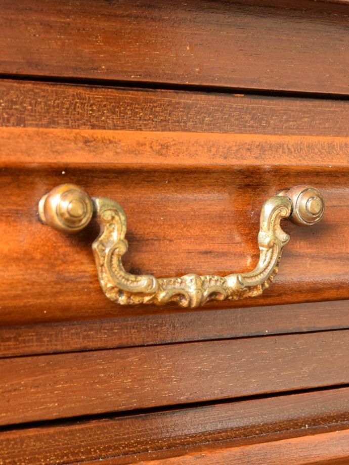 アンティークデスクの取っ手