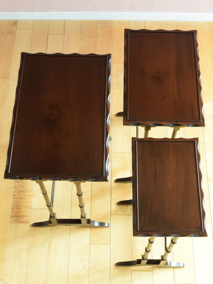 アンティークのテーブルの天板